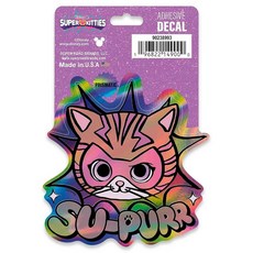 Disney Zootopia 접착 비닐 데칼 2개 - 자동차 또는 트럭용 재미있는 주토피아 스티커 2개 세트 1팩 (12개), 핑크/퍼플