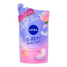 카오 니베아 엔젤 스킨 바디 워쉬 플라워&피치의 향기 리필 360ml × 3개 세트