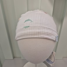 압소바 신생아 비니보자 부드러운 소재로 민감한 아기 피부에 자극없는 베이비 여름 모자