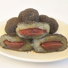 제주도직송 쫀득찰떡 흑임자떡(40ea), 제주도직송 쫀득찰떡 흑임자떡40ea