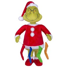 Gemmy 홀리데이 그리터 그린치 스타킹 스트링 OPP Dr. Seuss 멀티컬러