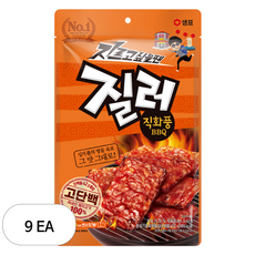 질러 직화풍비비큐 육포, 150g, 9개