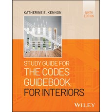 (영문도서)Study Guide for the Codes Guidebook for Interiors Paperback, Wiley, English, 9781394281176