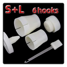 내구성 낚시 루어 셰이퍼 형성 몰드 장치 후크 미끼, 04 L Black