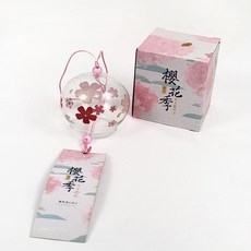 유리풍경 인테리어소품 도어벨 풍경종