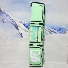 스노우보드 가방 케이스 수납 장비 배낭, 1개, 뉴 그린 160cm