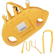 강아지 리프트 하네스 휴대 가슴줄 개 들기용 슬링 간호 보조 조절 가능한 스트랩과 손잡이 고관절 기능 저하 보행기 휠체어 도움 이동 가정 재활 애완동물 케어 노령견, S