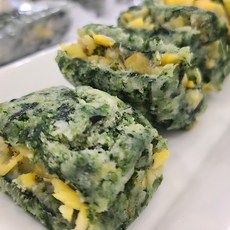 [미소떡방] 밤 쑥 설기 달지않은 식사대용 개별포장 떡 90g 10개