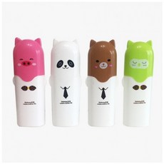 [PAPA.G]칫솔케이스칫솔보관통/칫솔꽂이/치약칫솔보관통/휴대용/여행용[인기제품], 곰돌이, 1개