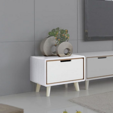 서랍 협탁 수납형 침실 원목 침대 협탁 틈새 수납 사이드 화장대 테이블 수납장 소파 낮은, 오크