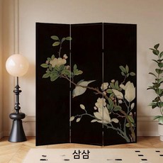 파티션 거실 인테리어 병풍 엔틱 가림막 스크린 공간분리 카페 접이식 칸막이 빈티지 장식 현관 가림벽, 폭 1.2x높이 1.8  합판 3장, 09 모델