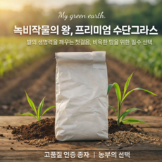 26년 수단그라스 1kg 5kg 만생종 녹비용 /당일발송, 1개
