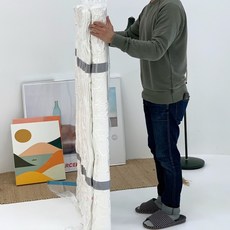 스트랩월드 특대형 토퍼 매트리스 진공압축 이불 정리 겨울옷 보관 압축팩 230x120cm, 1개입
