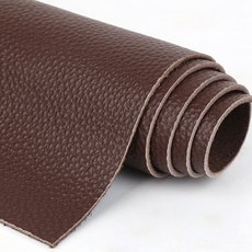 가죽원단패드 소가죽 고급 원단 테이블 소파패드 가방 패드 헤드 쇼파 가죽 시트 소파 커버, 7. 갈색 20x30cm