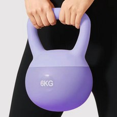힙라인 소프트 케틀벨 6kg 유산소 웨이트 캐틀벨, 단품, 1개