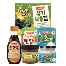 아이배냇 양념세트 보들김+순간장+된장+소금, 보들김+순간장(비빔용)+된장+소금, 1개