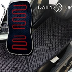 JT 차량용 24V 온열시트 운전석 보조석 열선 전기매트 자동차온열방석 차량용열선시트