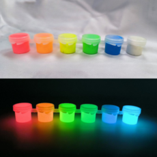 수성 야광물감 야광안료 형광물감세트