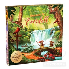 Everdell에 오신 것을 환영합니다 - 어린이 및 가족을 위한 쉬운 작업자 배치 Tableau 빌딩 게임 2~4명의 플레이어 6세 이상 아늑한 판타지 보드 게임 134, 스탠다드 에디션