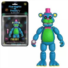 FNAF 프레디의피자가게 프레디 피자가게 나이트메어 폭시 치카 야광 피규어, L