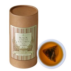 菓青市集 黑豆國寶茶 罐裝三角茶包, 1個, 黑豆國寶茶 12入罐裝