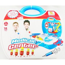 醫具手提盒 扮家家酒兒童玩具 18件組, 1個