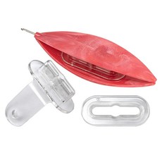 Handy Hands Dreamlit Swirlz 셔틀 보빈 2개와 홀더 1개 포함 - SHH4806 핑크 태피