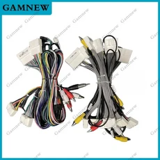 자동차 16 핀 배선 하네스 어댑터 Canbus 박스 디코더 닛산 무라노 2011-2014 안드로이드 라디오 전원 케이, 02 Only Cable