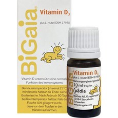 BioGaia 寶乖亞 兒童維生素D滴劑, 10ml, 1瓶