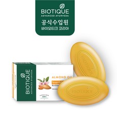 바이오티크 아몬드오일 비누, 75g, 2개입