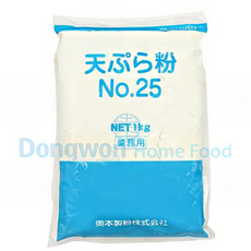 덴뿌라고 일본 튀김 가루 NO25 1kg, 1개
