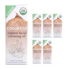 코코카인드 페이셜 클렌징 오일 60ml, 6개