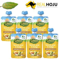 래퍼티스 가든 바나나 배 망고, 6개