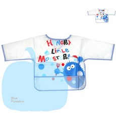 YP 팔1-하늘 아동비닐앞치마 어린이방수앞치마