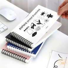 온빛마켓 두들 스터디플래너 6개월 스케줄러다이어리, 03 블루