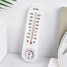 벽걸이 아날로그 온습도계, 1개