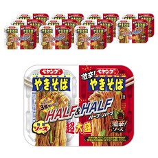 Peyoung 超大盛原味激辛半半日式炒麵 235g, 12盒