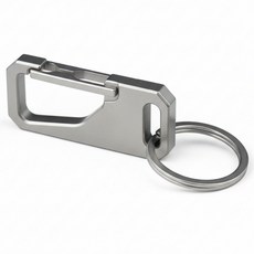 디자인리플렉스 다용도 티타늄 카라비너 키링, 고리형(기본), 1개
