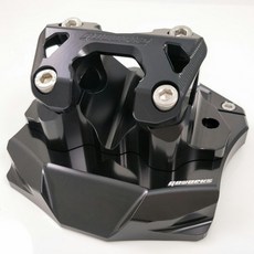 GOWORKS YAMAHA XMAX300 專用粗把座(28.6mm)，穩固耐用，提升騎乘舒適度, 黑色, 1個