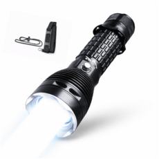 퓨어09 울브스 9000루멘 대형 딥 반사컵 XHP160 LED 수중랜턴 스컬9000 본품, 1개, 블랙혼합