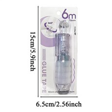 프레스 타입 글루 펜 지울 수 있고 강력한 접착력 리필 가능한 고체 글루 스틱 스크랩북 카드메이킹 수제 문구용, D