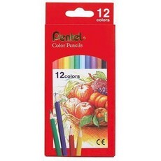 飛龍PENTEL 彩色鉛筆 CB8-12TH 12色 CB8-24TH 24色 CB8-36TH 36色, 1個