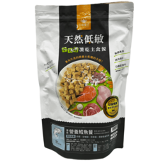 汪喵星球 小方粒凍乾主食餐 - 營養鱈魚, 80g, 1個