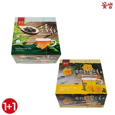 다봄마켓 꽃샘 향긋한 건강차 우롱차40티백+ 메리골드차 40티백, 1개, 1개, 40개입