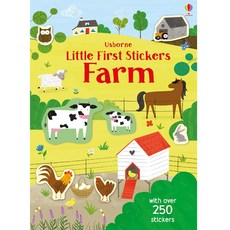 Usborne Little First Stickers Farm 農場主題趣味貼紙書 激發無限想像力