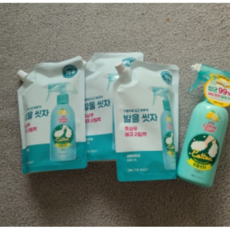 온더바디 코튼풋 발을씻자 풋샴푸 레몬 385ml+500mlx3개(리필), 3개