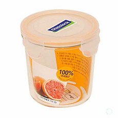 디어 글라스락 원형 720ml 음식보관용기