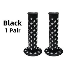 고무 자전거 핸들 미끄럼 방지 사이클링 세발 스쿠터, 1개, 7. Black-1 Pair