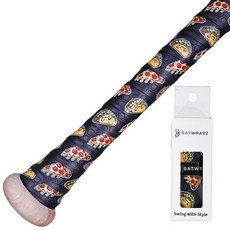 BatWrapz 야구 및 소프트볼 배트 그립 1.1mm 프리컷 프로 필 테이프 교체품 450936, 2-카모 덕 450936