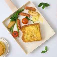 자이글 블룸 인덕션 겸용 국산 에그롤팬 계란말이팬 사각후라이팬, 1개, 25cm